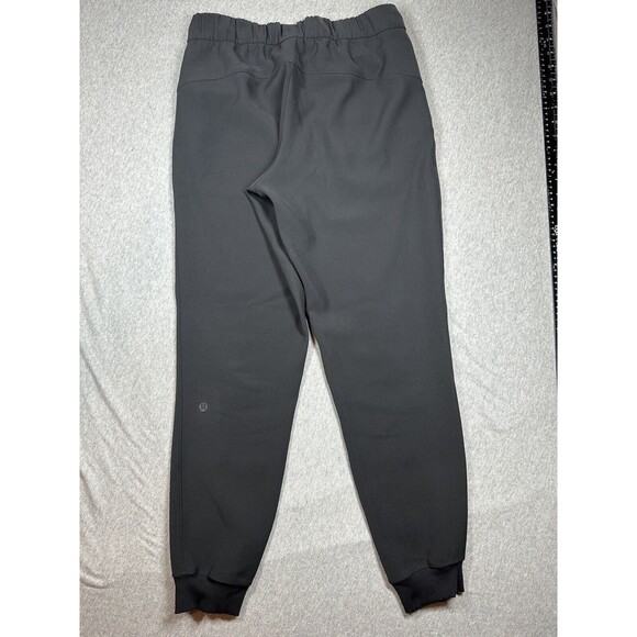 Lululemon On The Fly Jogger Woven Blue Women's 6 Drawstring Travel Mid‎ Rise - Picture 5 of 8